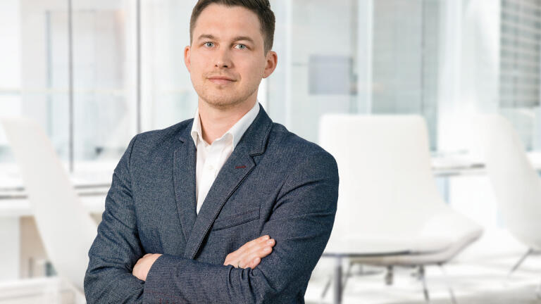 Dr Georg Winter, winner of the 2019 Eppendorf Young European Investigators Award.